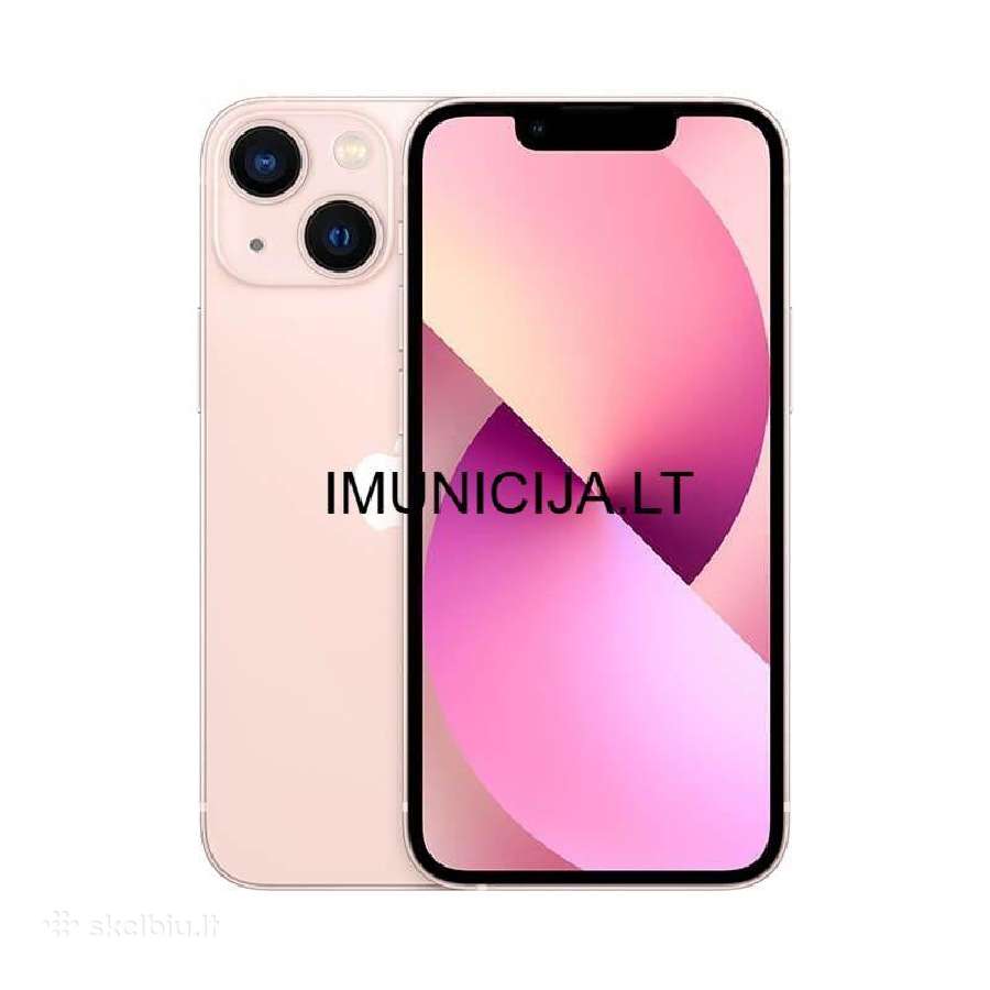 iPhone 13 128gb + 3 mėn. garantija