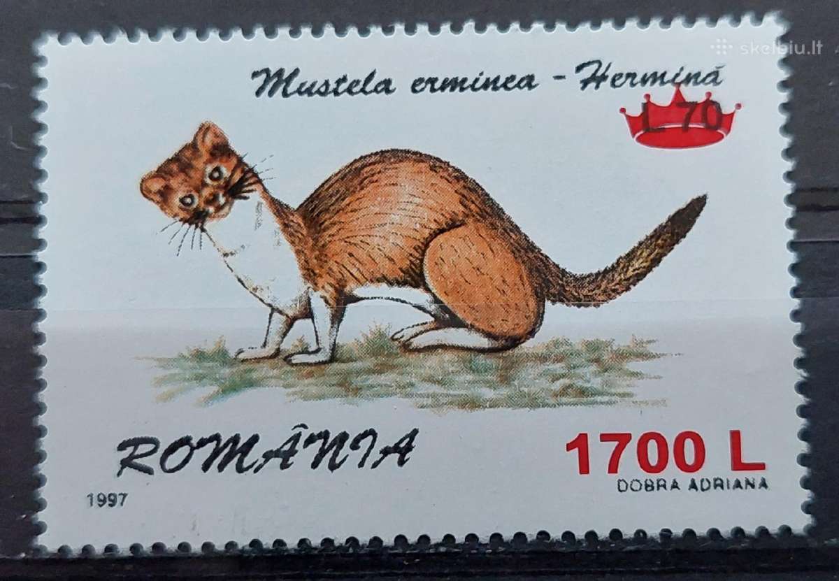 Rumunija 2000 fauna , švarus, Michel 5465-5466
