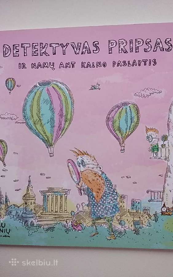 Detektyvas Pripsas ir namų ant kalno paslaptis