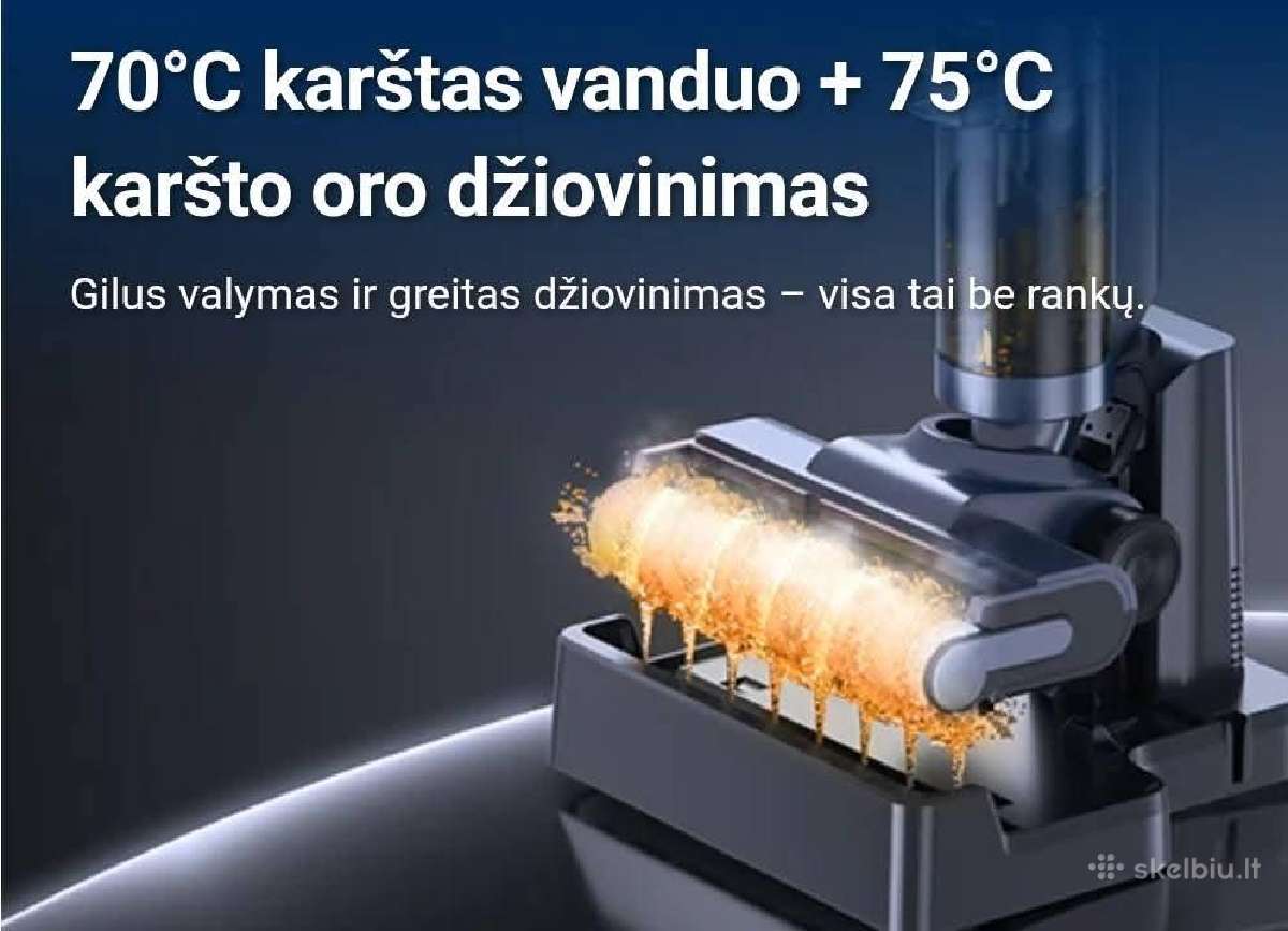 Plaunantis Jonr Ed12 Pro siurbia, plauna, džiovina - nuotraukos Nr. 2