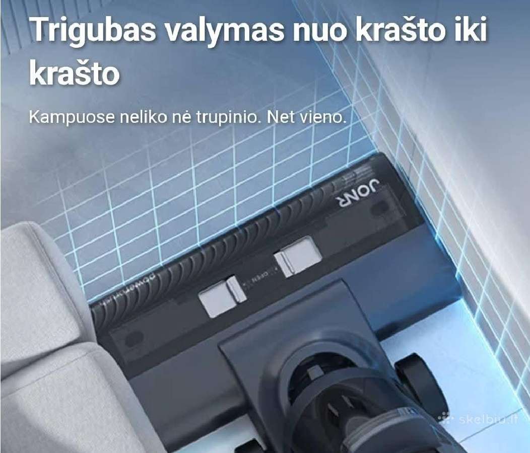 Plaunantis Jonr Ed12 Pro siurbia, plauna, džiovina - nuotraukos Nr. 3