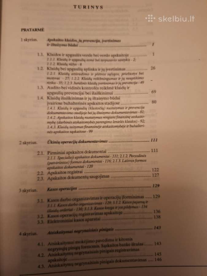 Tipinės apskaitos klaidos ir jų ištaisymo būdai. - nuotraukos Nr. 3