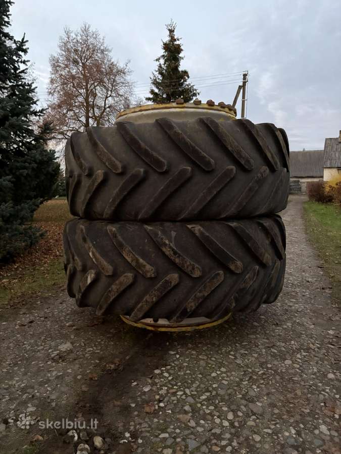 650/65/r38 Michelin dubliai su įranga - nuotraukos Nr. 6