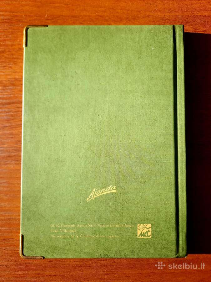 M. K. Čiurlionis Vasaros sonata užrašų knygutė - nuotraukos Nr. 5