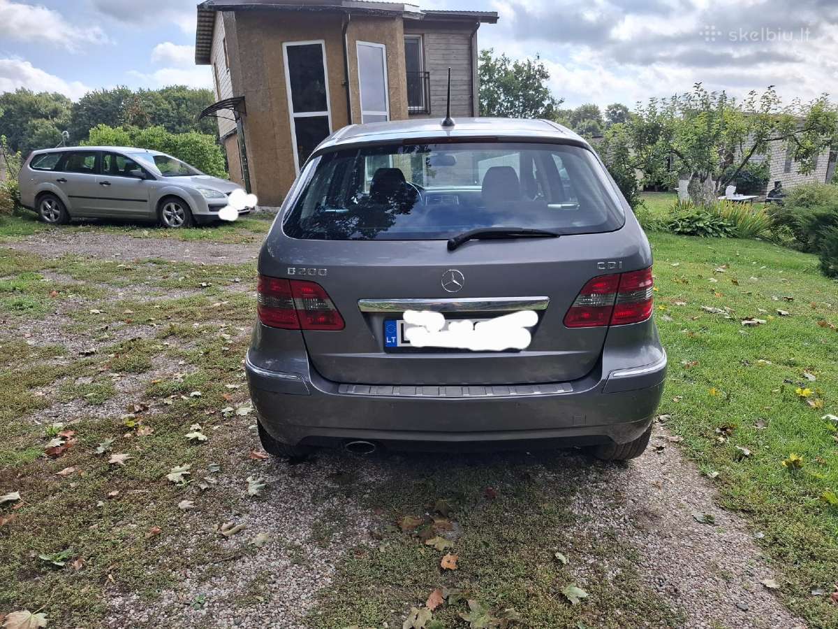Parduodu mercedes B200 cdi 2008m automatas - nuotraukos Nr. 4