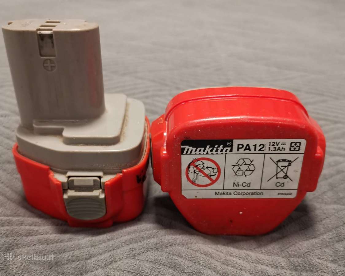 Makita baterijos Pa12