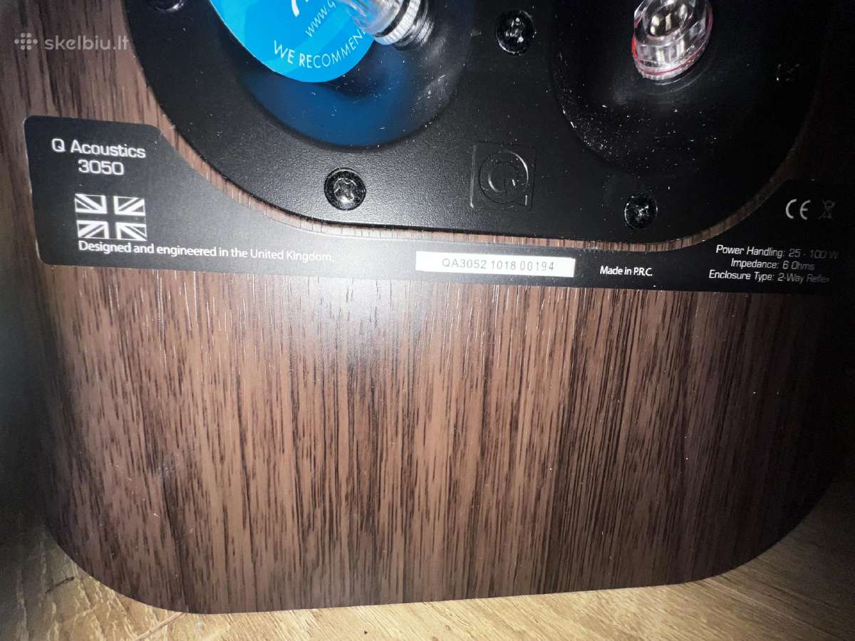 Nauja garso kolonėlė Q Acoustics 3050, 25-100 W - nuotraukos Nr. 3