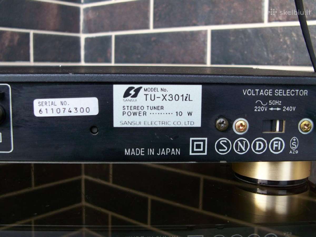 Sony. Sansui. Technics. Luxman. Mitsubishi - nuotraukos Nr. 11