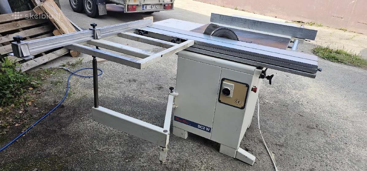 Naudotos formatinio pjovimo staklės Minimax Sc 2w