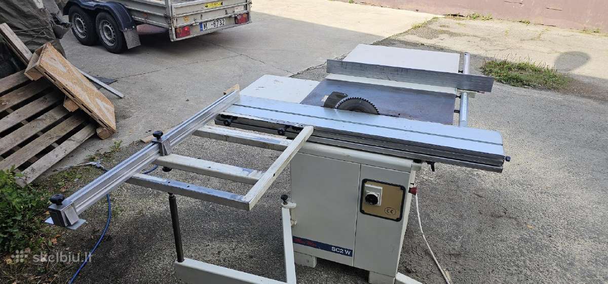 Naudotos formatinio pjovimo staklės Minimax Sc 2w - nuotraukos Nr. 12