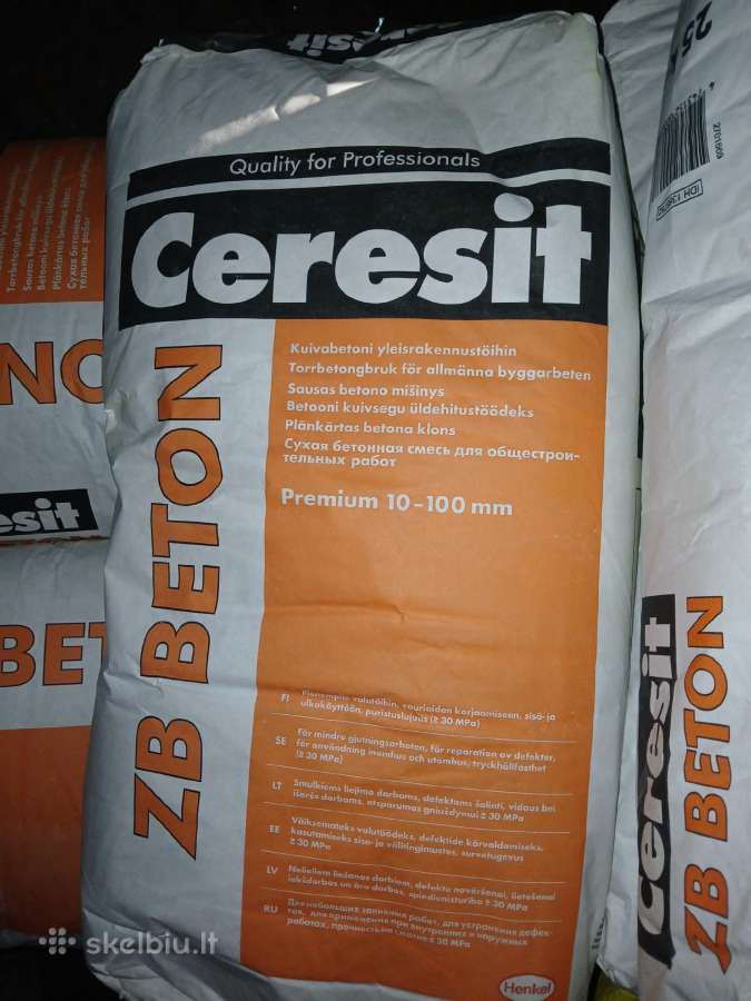 Ceresit Zb sausas betono mišinys