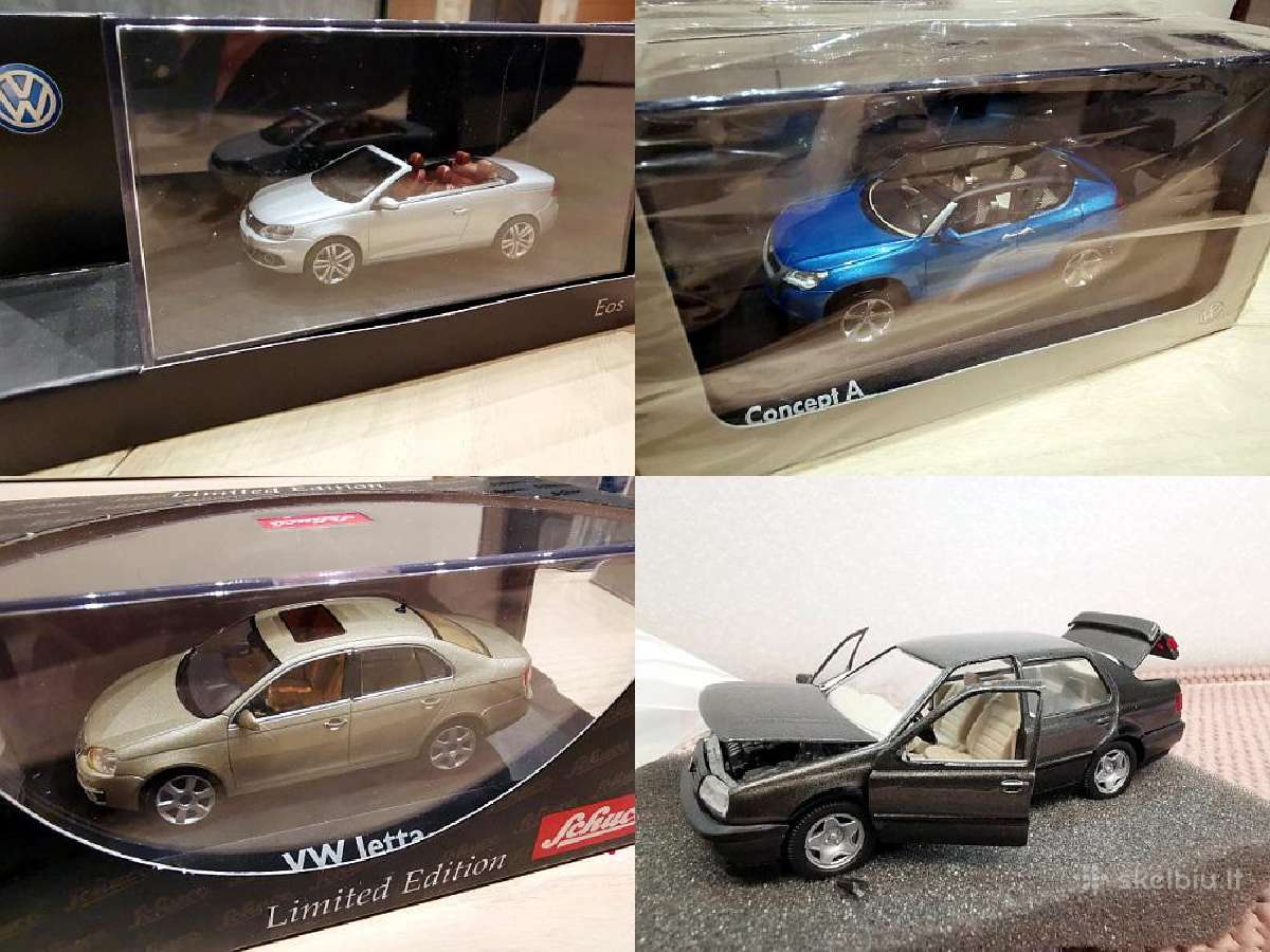 1:43 Volkswagen Modeliai