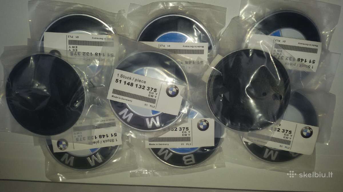 Bmw zenkliukai emblemos ant kapoto ir bagazines - nuotraukos Nr. 4