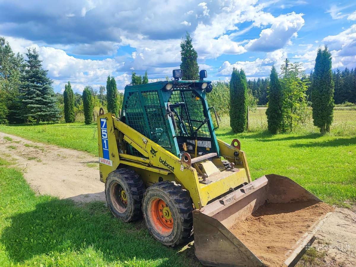 Bobcat krautuvo nuoma su ir be operatoriaus. - nuotraukos Nr. 3