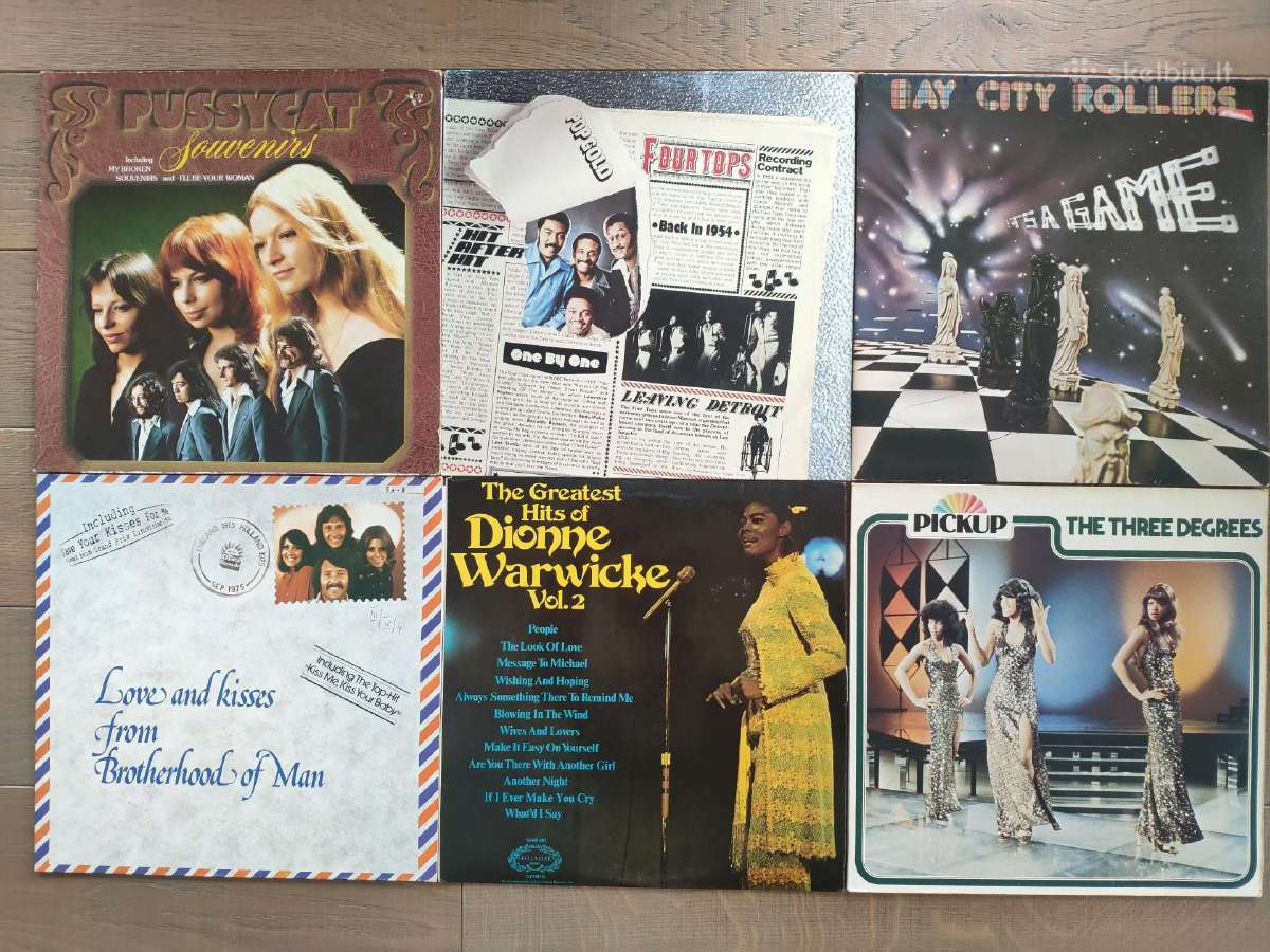 Vinilinės plokštelės 60-70-80 - nuotraukos Nr. 3