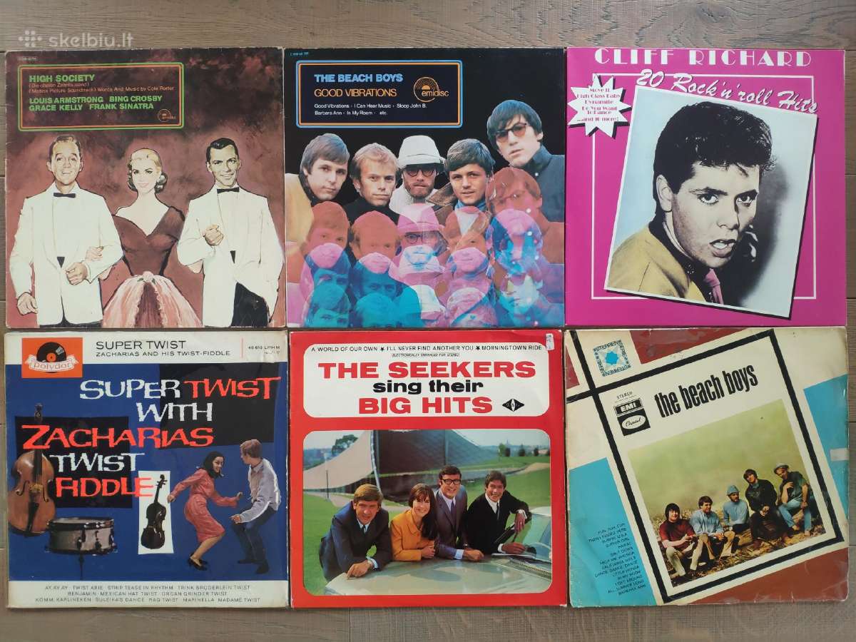 Vinilinės plokštelės 60-70-80 - nuotraukos Nr. 8