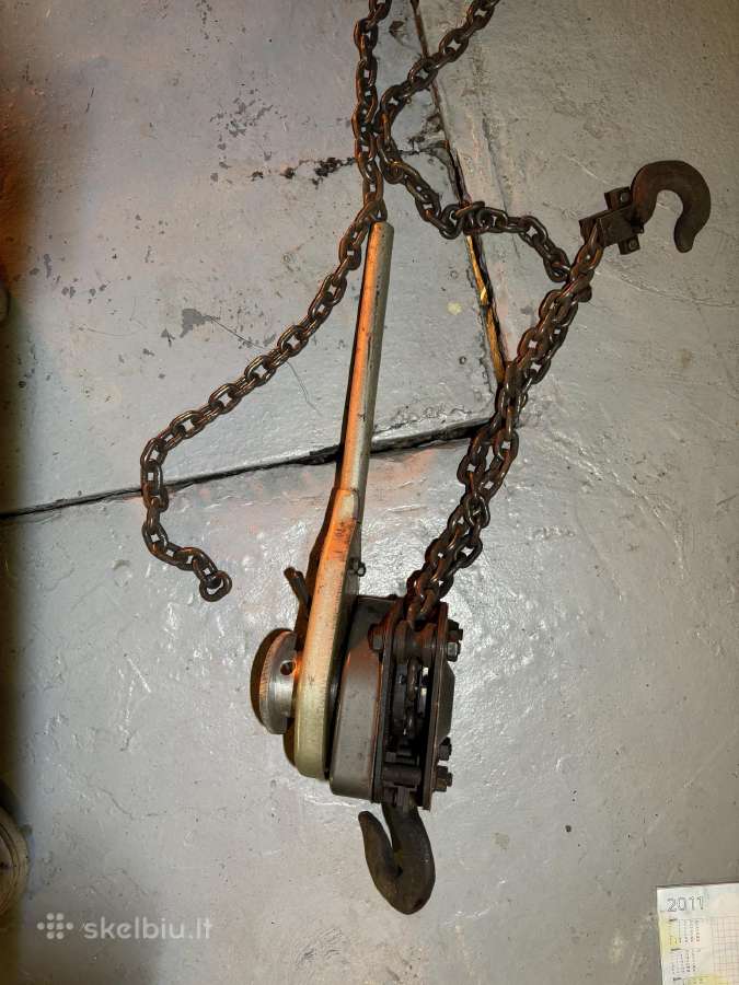 Grandininis svirtinis keltuvas (Talė) - nuotraukos Nr. 8