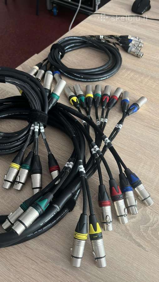Multikorai laidai subsnake xlr - nuotraukos Nr. 6