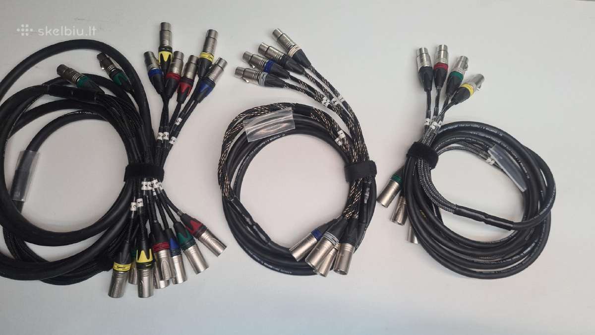 Multikorai laidai subsnake xlr - nuotraukos Nr. 3