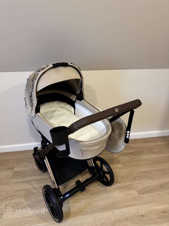 Cybex E-priam V4 Rose Gold 3in1 vežimėlis - nuotraukos Nr. 4