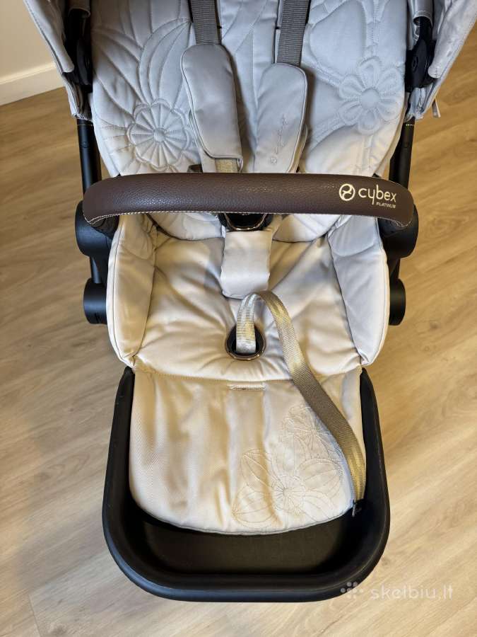 Cybex E-priam V4 Rose Gold 3in1 vežimėlis - nuotraukos Nr. 12