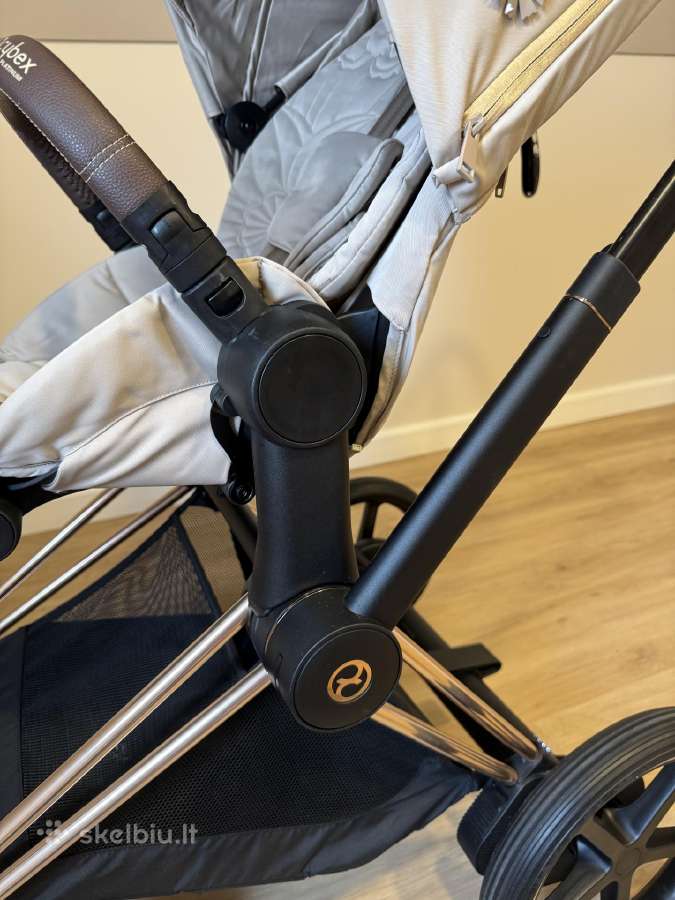Cybex E-priam V4 Rose Gold 3in1 vežimėlis - nuotraukos Nr. 14