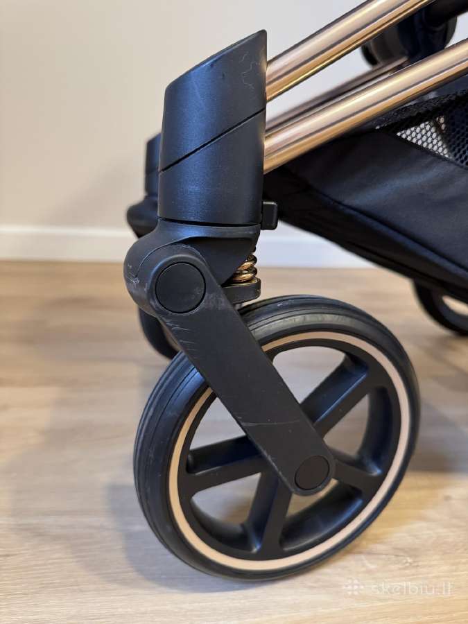 Cybex E-priam V4 Rose Gold 3in1 vežimėlis - nuotraukos Nr. 15