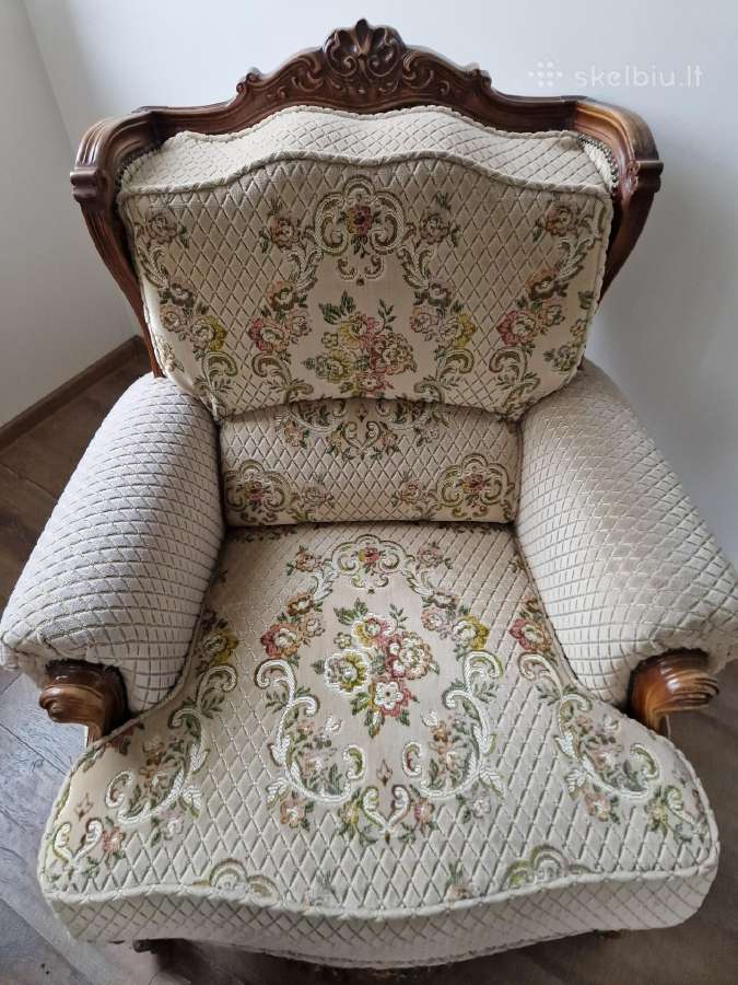 Svetainės sofa ir du foteliai - nuotraukos Nr. 11
