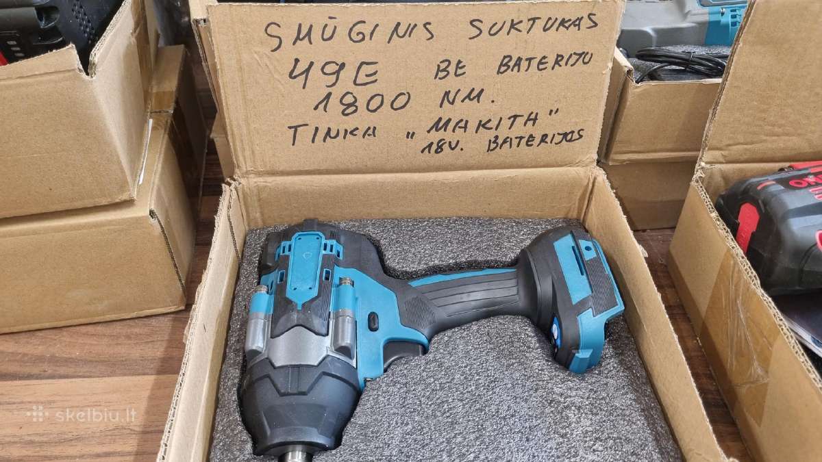 Galingas smūginis suktukas