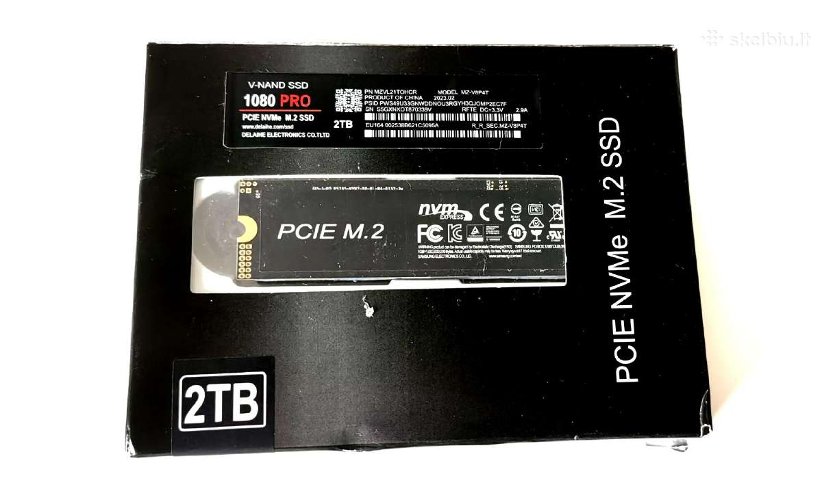 2tb Pcie M.2 1080 Pro
