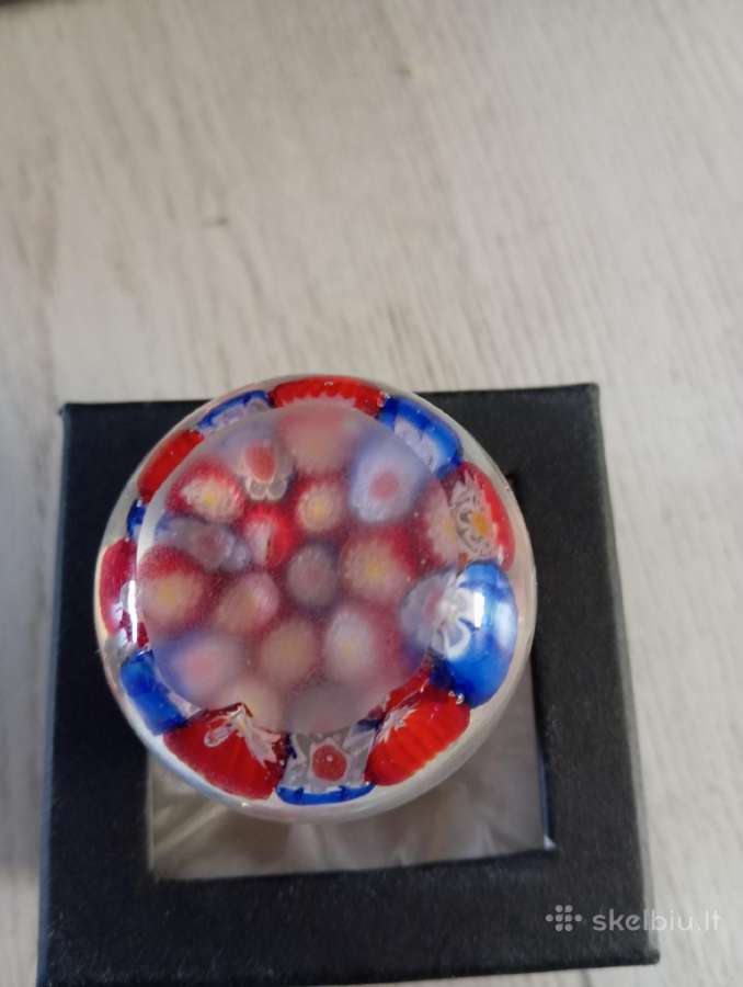 Millefiori stiklinis Prespapje - nuotraukos Nr. 7