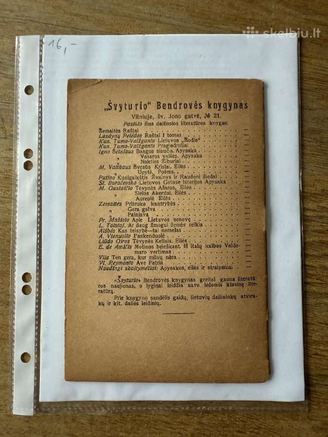Šeimyniškiems vakarėliams pramogėlė 1920 - nuotraukos Nr. 6