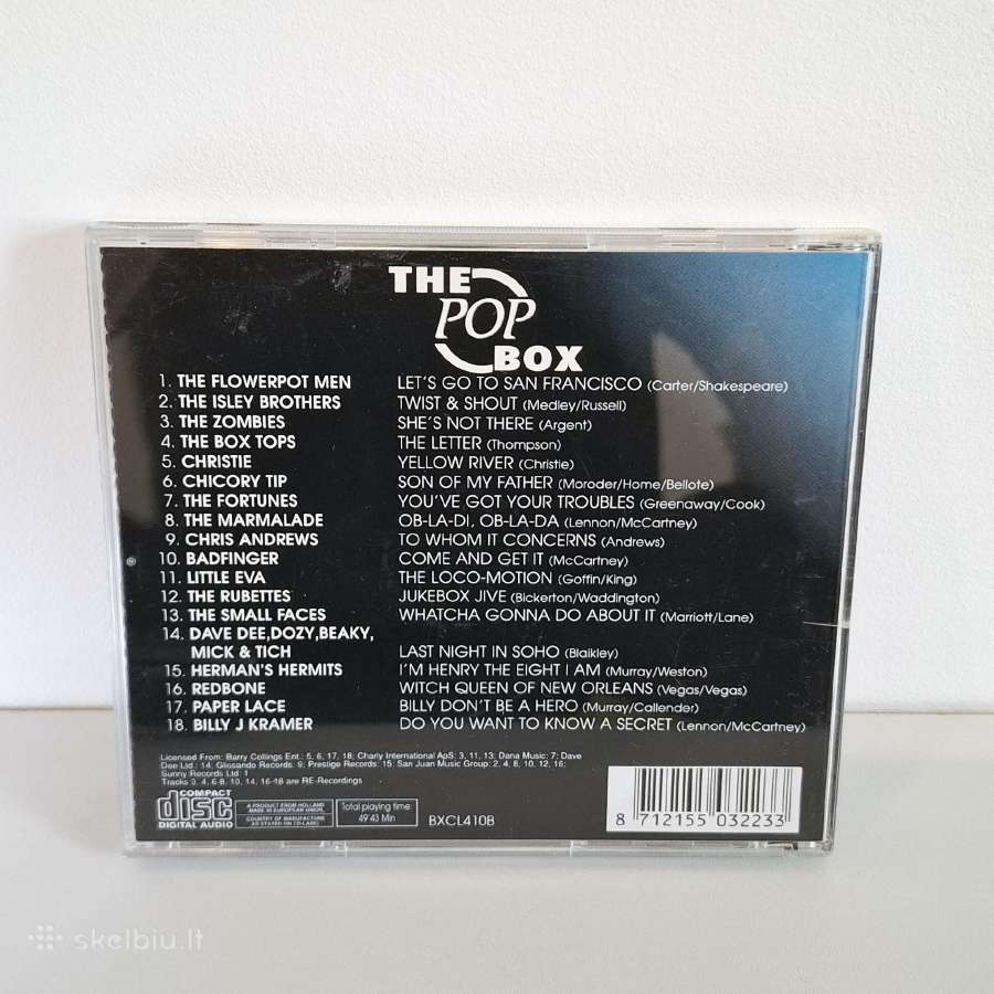 The Pop Box Cd2 (CD, rinkinys) - nuotraukos Nr. 2