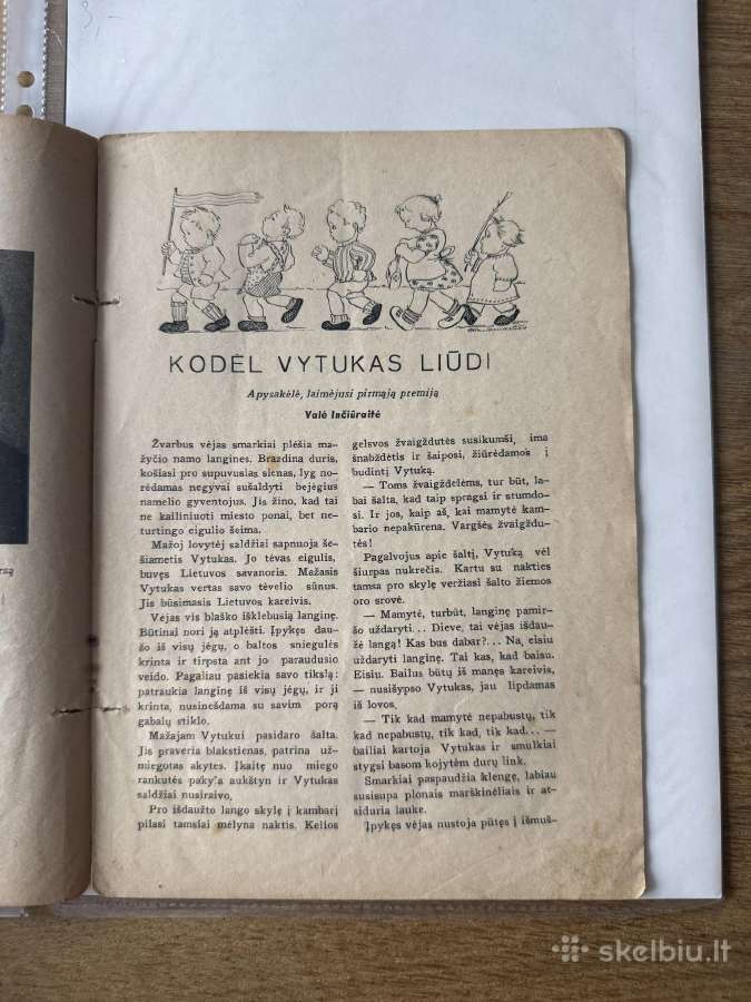 Žvaigždutė tarpukario laikraštis vaikams 1938 - nuotraukos Nr. 3