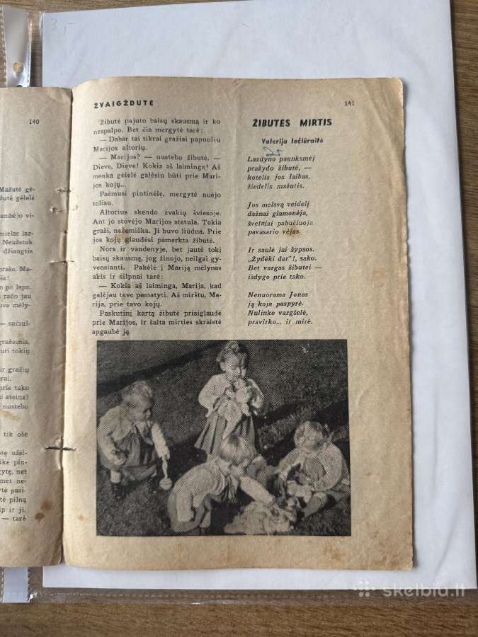 Žvaigždutė tarpukario laikraštis vaikams 1938 - nuotraukos Nr. 5