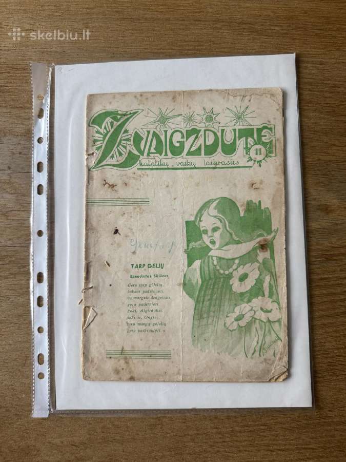 Žvaigždutė tarpukario laikraštis vaikams 1938