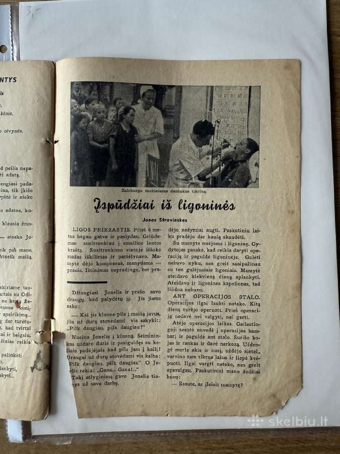 Žvaigždutė tarpukario laikraštis vaikams 1938 m - nuotraukos Nr. 4