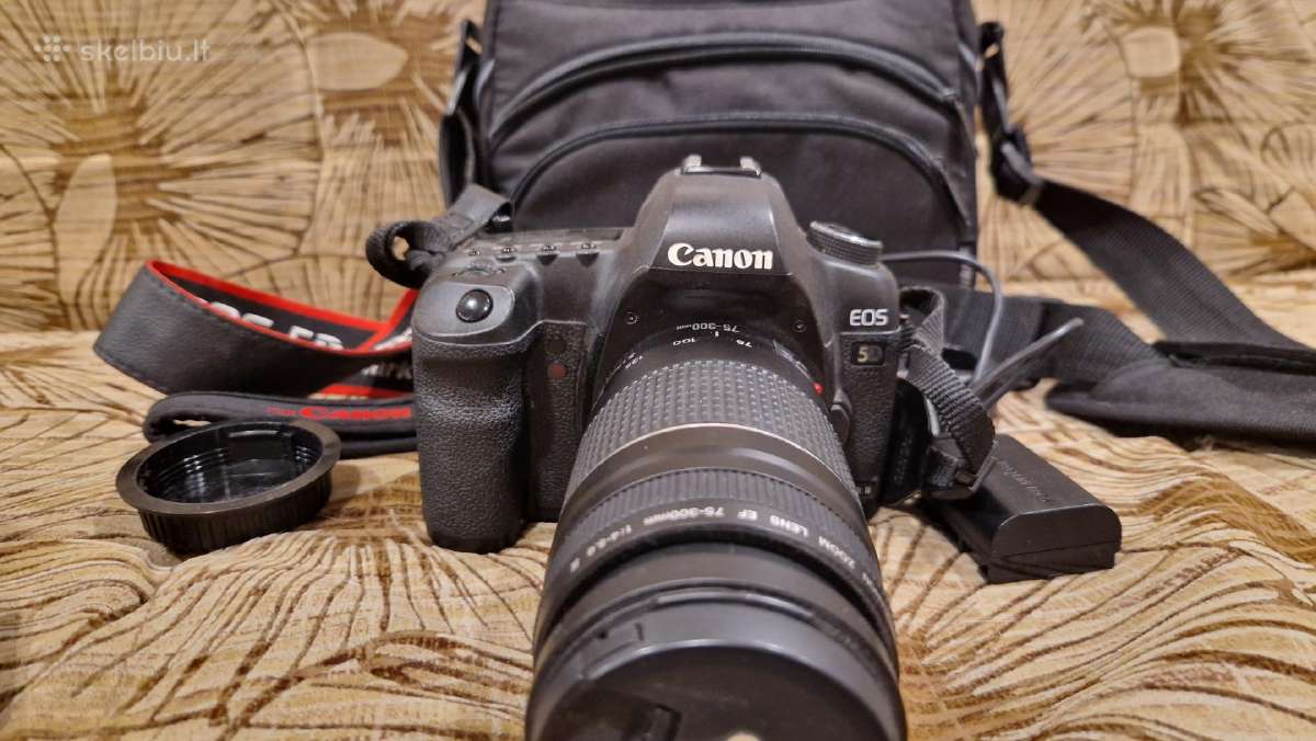 Canon 5D Mark II su 2 Objektyvais