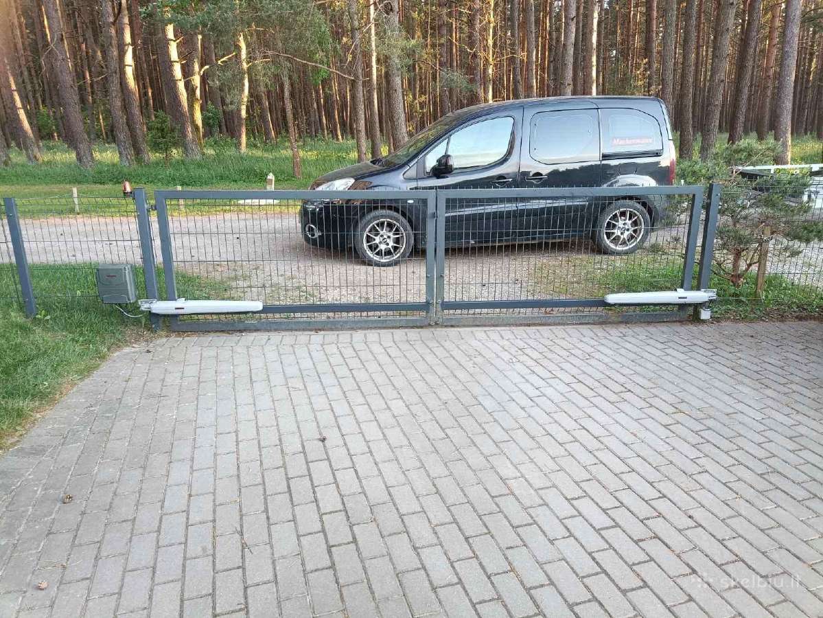 Kiemo vartu automatika Machermann, montavimas - nuotraukos Nr. 14