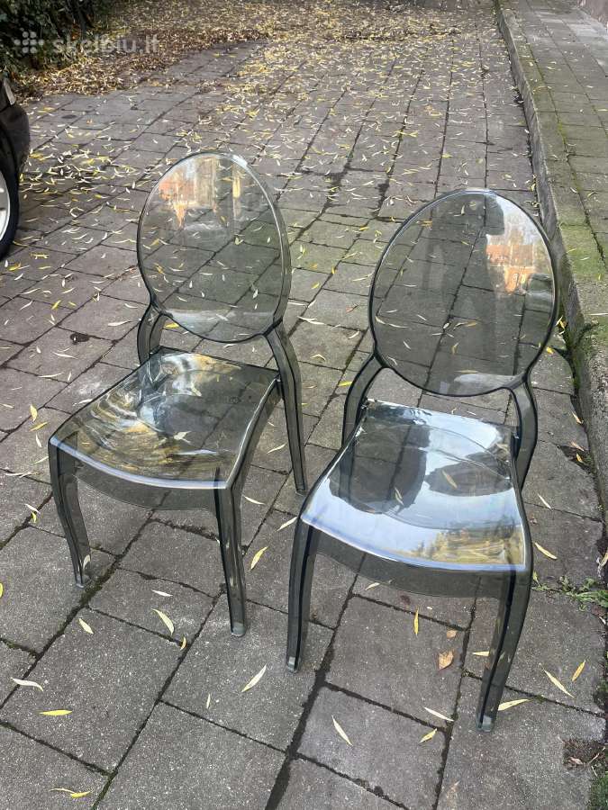 Kėdės Permatomos