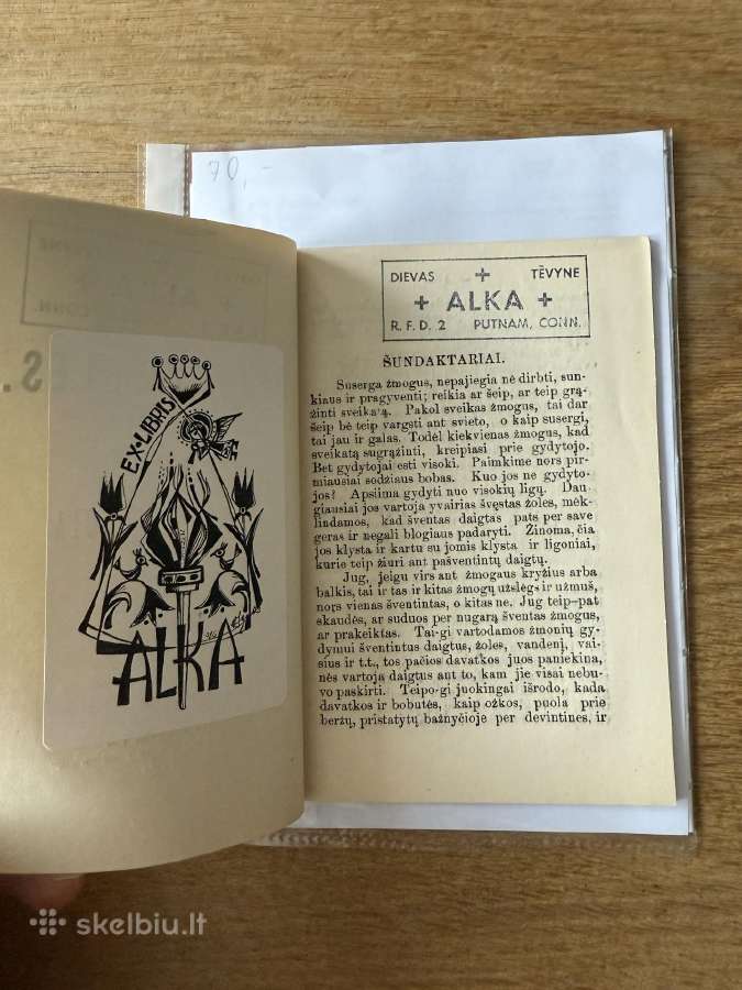 Musų dielės. Per ką Lietuva kenčia 1901 - nuotraukos Nr. 3