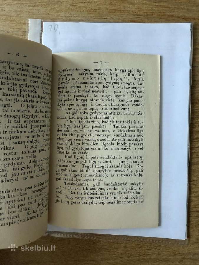 Musų dielės. Per ką Lietuva kenčia 1901 - nuotraukos Nr. 4