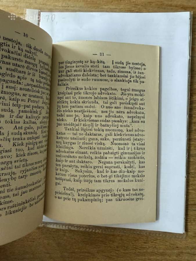 Musų dielės. Per ką Lietuva kenčia 1901 - nuotraukos Nr. 5