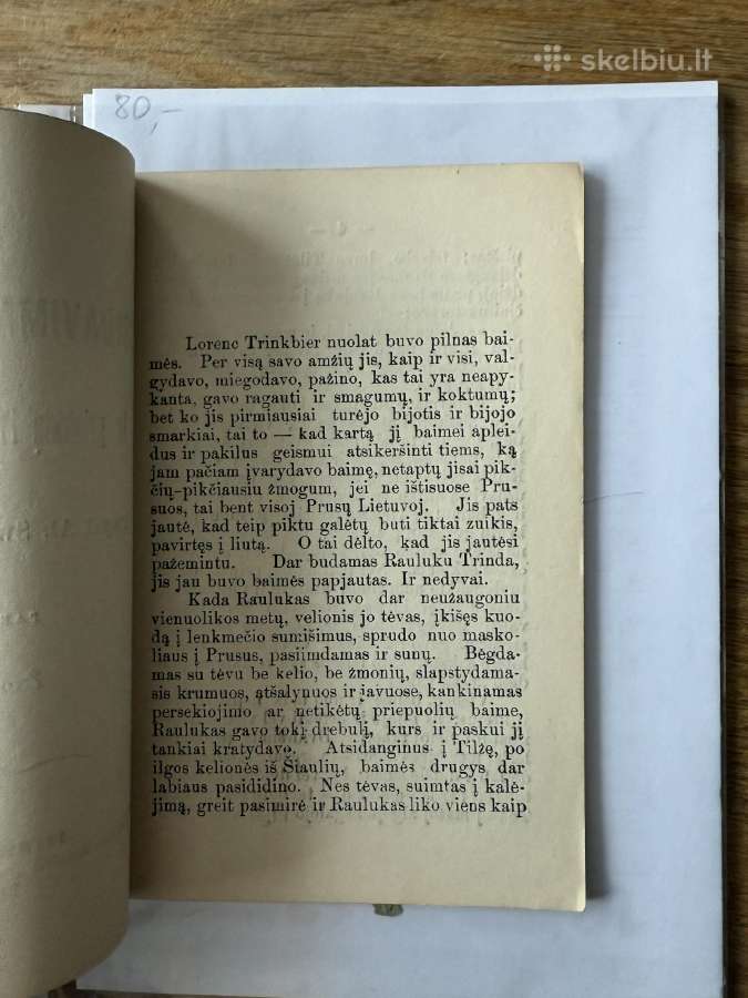 Parsidavimas ir pelnas. Prūsų Lietuvoje 1901 - nuotraukos Nr. 3