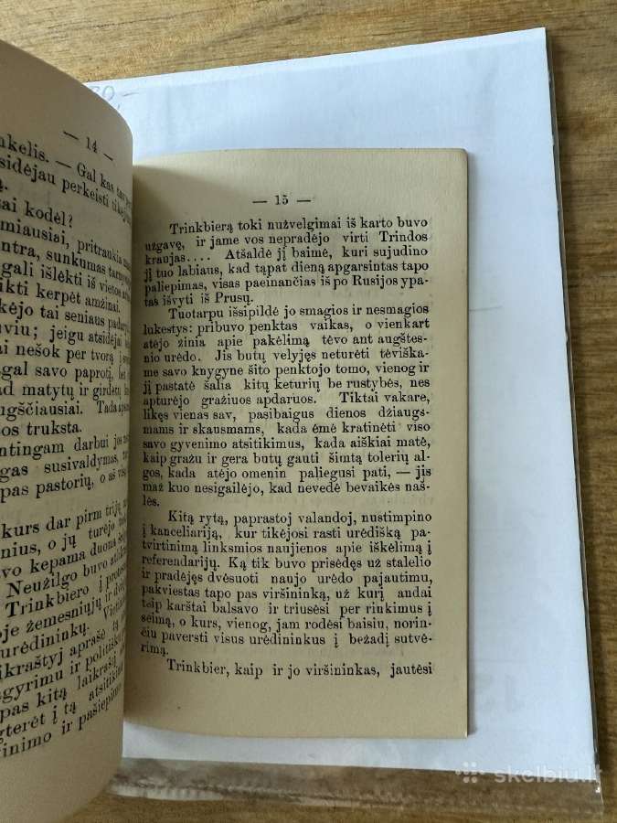 Parsidavimas ir pelnas. Prūsų Lietuvoje 1901 - nuotraukos Nr. 5