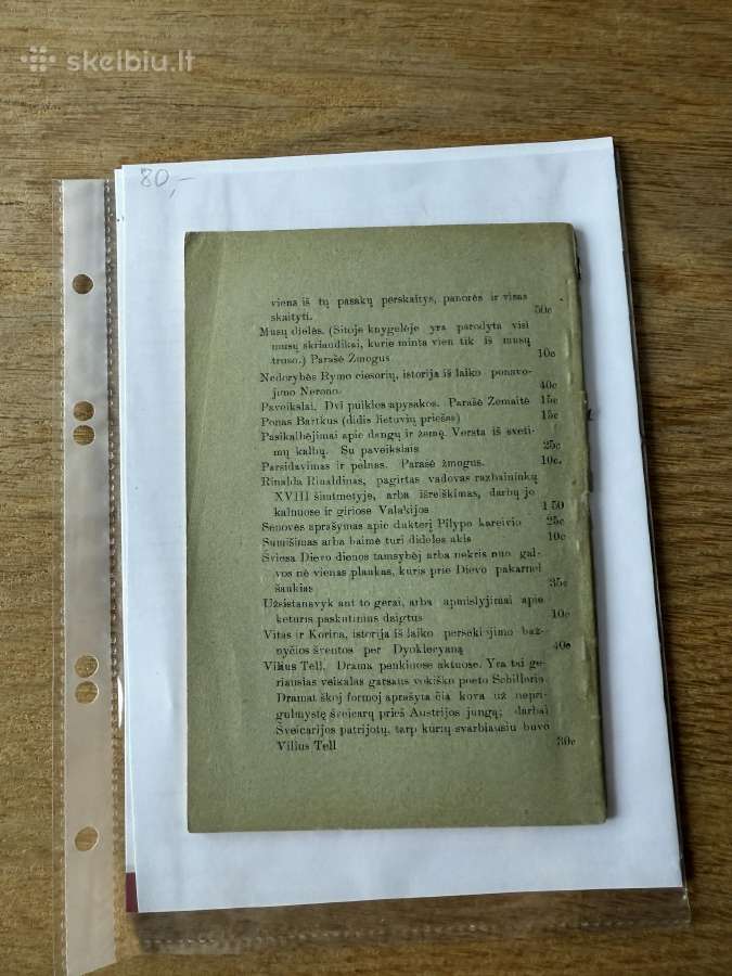 Parsidavimas ir pelnas. Prūsų Lietuvoje 1901 - nuotraukos Nr. 7