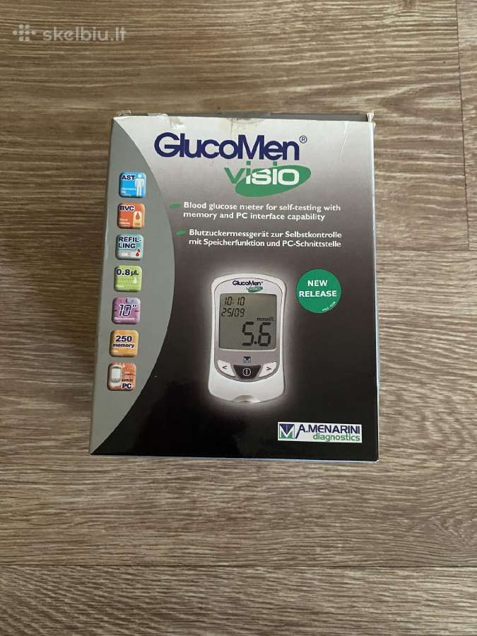 Glucomen Visio“ gliukozės matuoklis