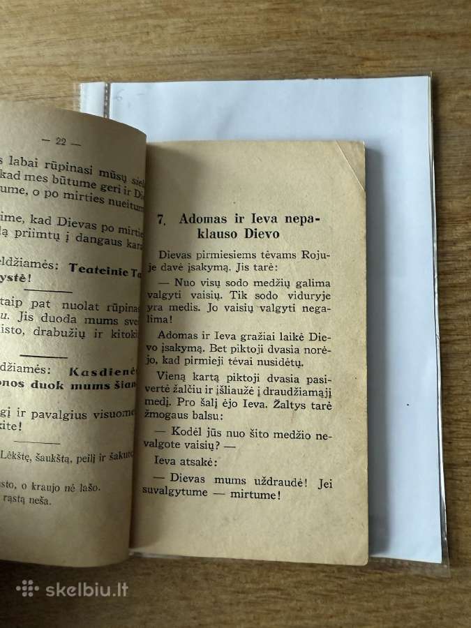 Tėve Mūsų. Tikybos vadovėlis 1936 m. - nuotraukos Nr. 5