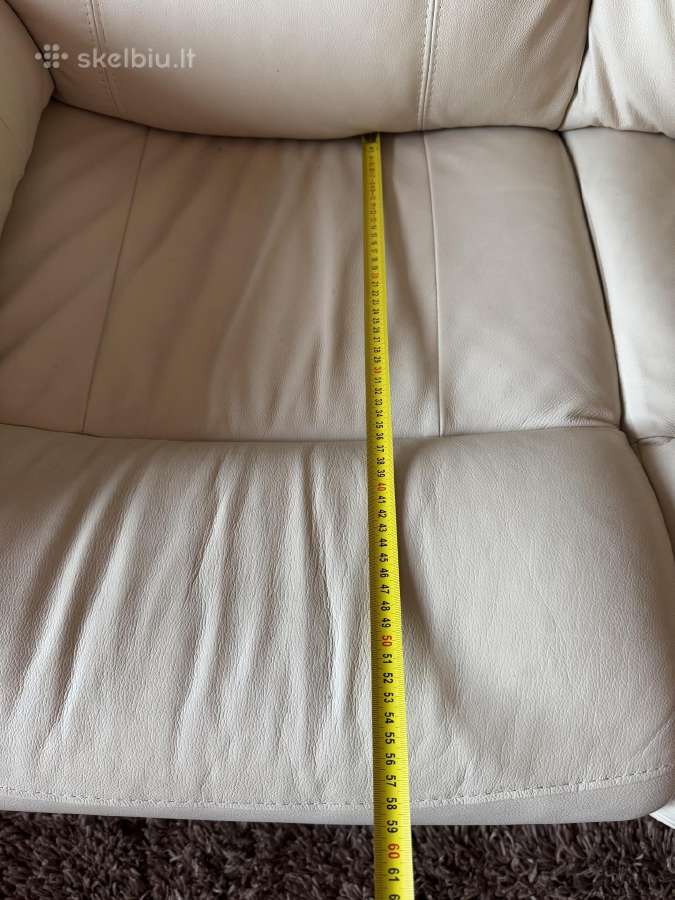Odinė sofa - nuotraukos Nr. 7