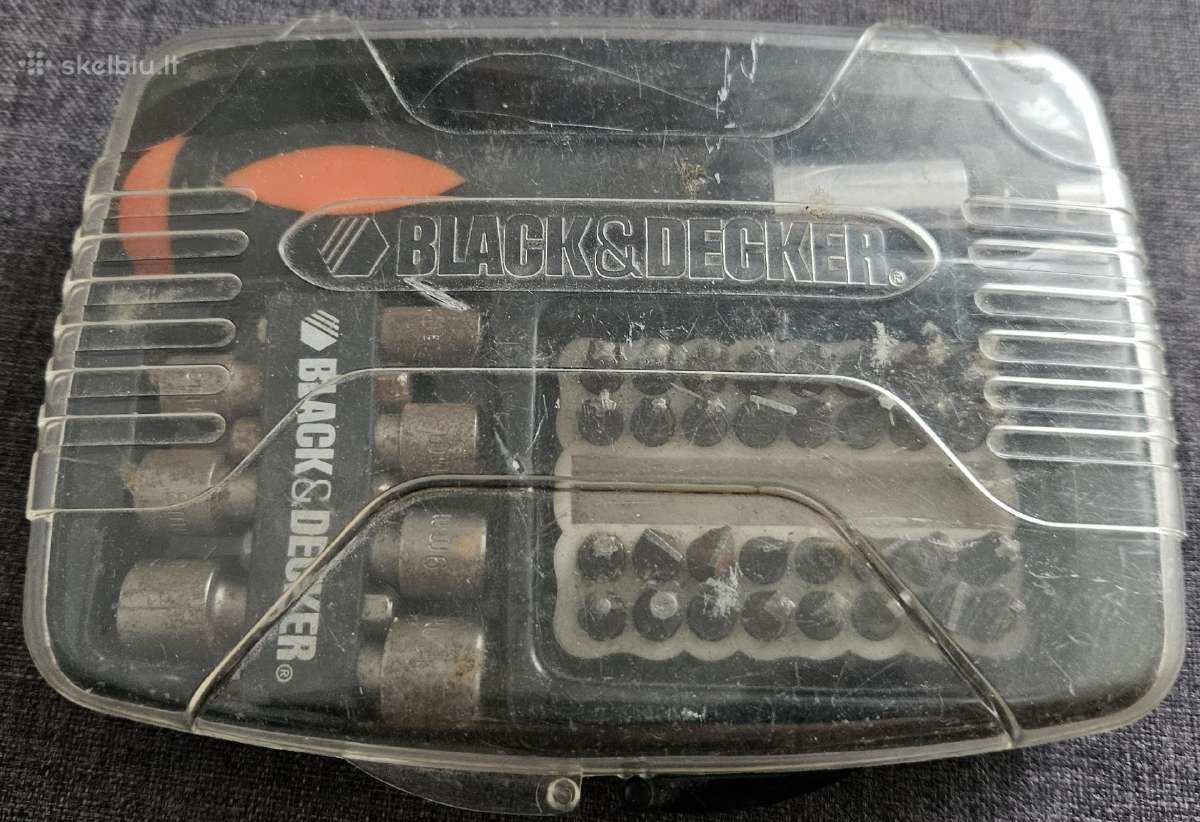 Įrankių komplektas mini Blackdecker